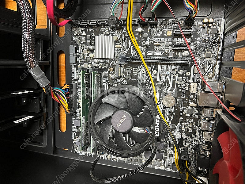 AMD 2200g+램16기가+MB+전원/케이스 데스크탑--4