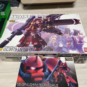 RG죠니라이덴 자쿠 MG 사이코자쿠