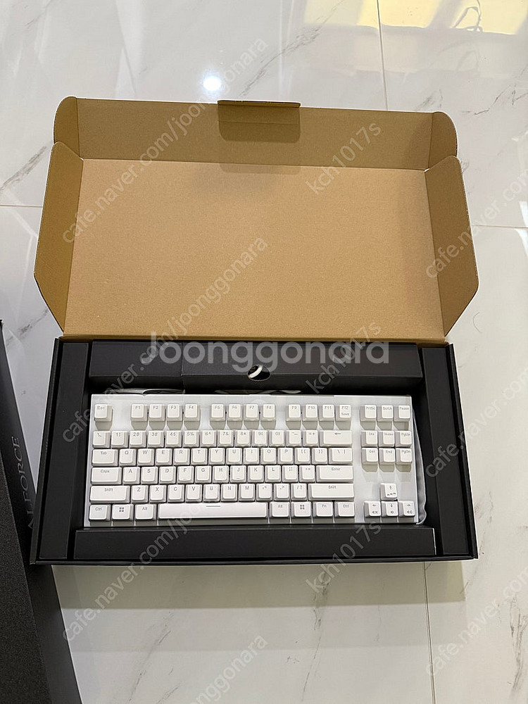 리얼포스 gx1 45g 화이트 새제품--0