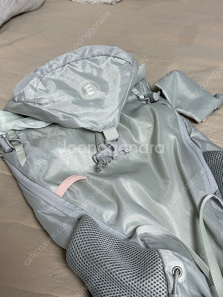 미닛뮤트 스포티백팩 그레이+바스크월렛키링 그레이--0