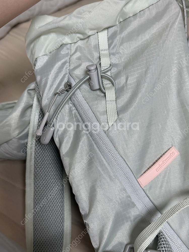 미닛뮤트 스포티백팩 그레이+바스크월렛키링 그레이--4