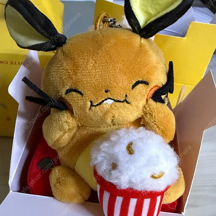 롯데시네마 포켓몬 인형 키링 데덴네 푸린 팽도리--1