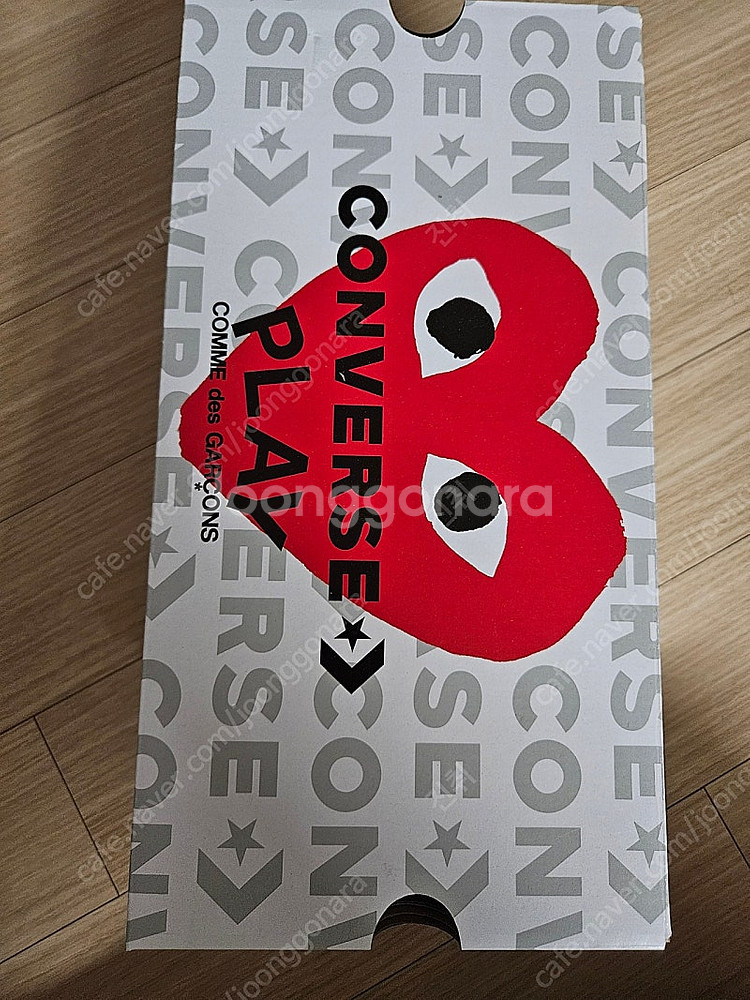 꼼데가르송 컨버스 블랙 230 새상품--0