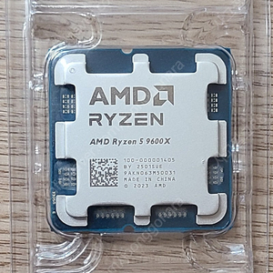 [개인판매] amd 라이젠 cpu 7500f / 9600x 판매합니다.