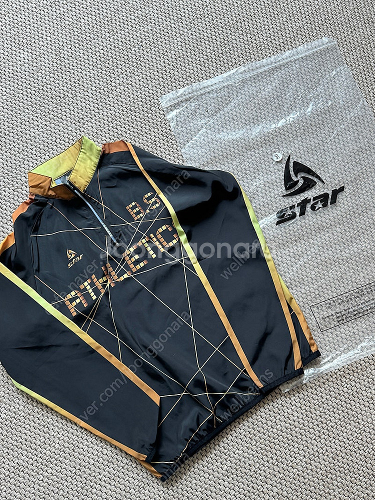 새상품 star 스포츠 축구 상의러닝복 초등학생 키즈 ...--0