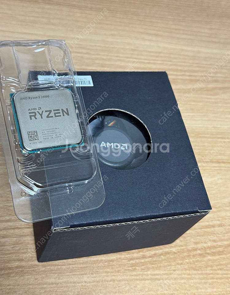 AMD 라이젠5 3400G CPU--0