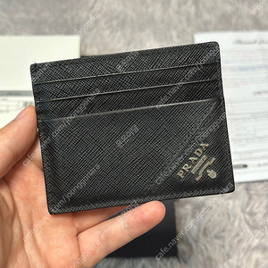 [풀구성] 프라다 사피아노 카드지갑