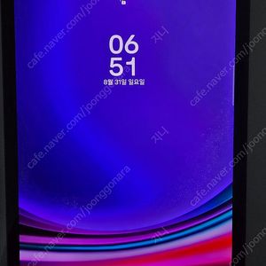 갤럭시탭 s9 11인치 5g(lte) 모델 + 정품 케이스 2종 + 실리콘 케이스 1종