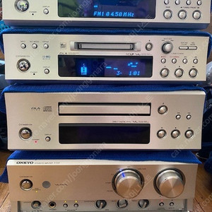 ONKYO 최고급 미니 오디오세트(A933/C733/HI-MD133/T433) 판매합니다