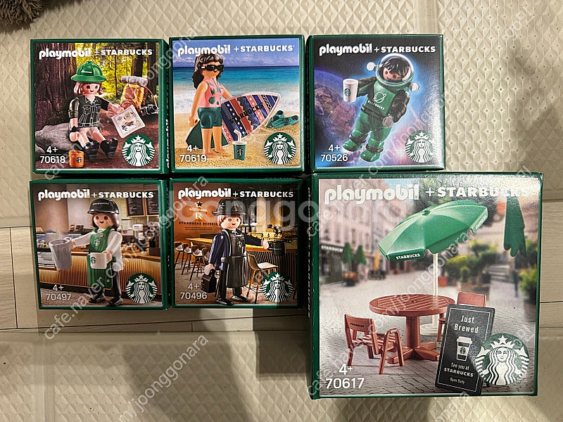 플레이모빌 미개봉 여러개 ( 스타벅스 외 )--0