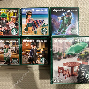 플레이모빌 미개봉 여러개 ( 스타벅스 외 )