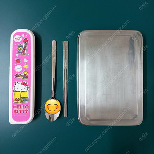 옛날 스텐도시락 사각스텐, 헬로키티 수저세트 무료배송