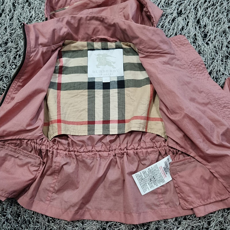 버버리 칠드런 여아동 바람막이 점퍼 ,자켓 4Y, 110 (상태굿) 091904 이미지