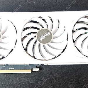 S급 이엠텍 지포스 4070 SUPER 미라클 WHITE X3 VGA 판매합니다.