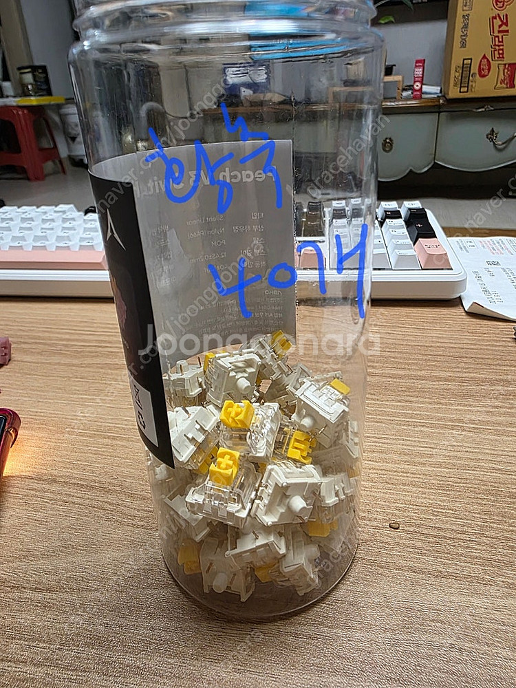 레오보그 황축 /오테뮤 피치 v3(저소음 리니어) 스위...--3