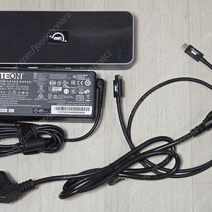 OWC 썬더볼트4 독 / HP 썬더볼트4 G4 120W 280W 도킹스테이션 / HP 썬더볼트3 G2 230W 독 맥북 윈도우 노트북