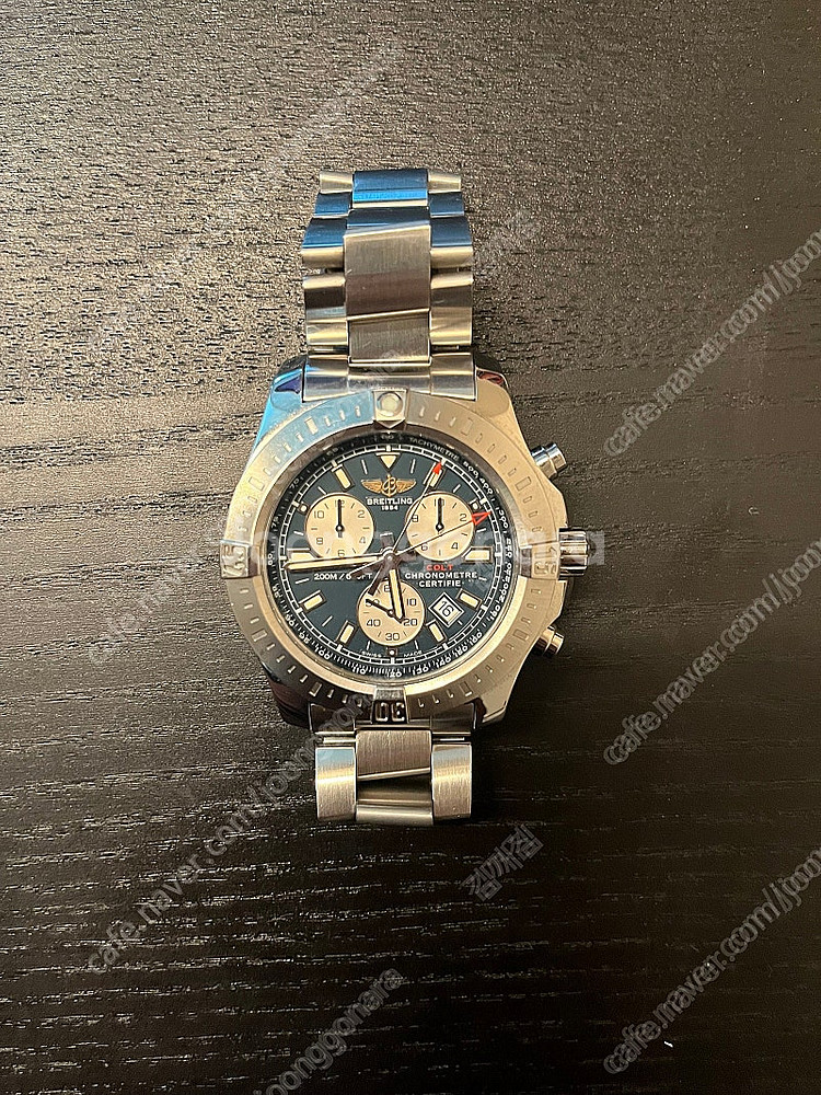 브라이틀링 콜트 크로노 쿼츠 청판 44mm--0