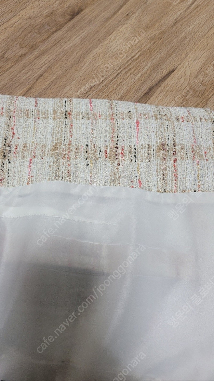 프론트로우 반팔 트위드자켓--7