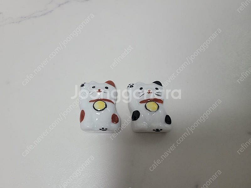 [새상품] 고양이 젓가락 수저 받침대--0