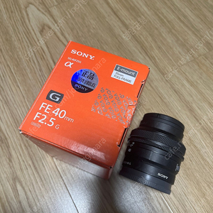 소니 40.5G SEL40F25G