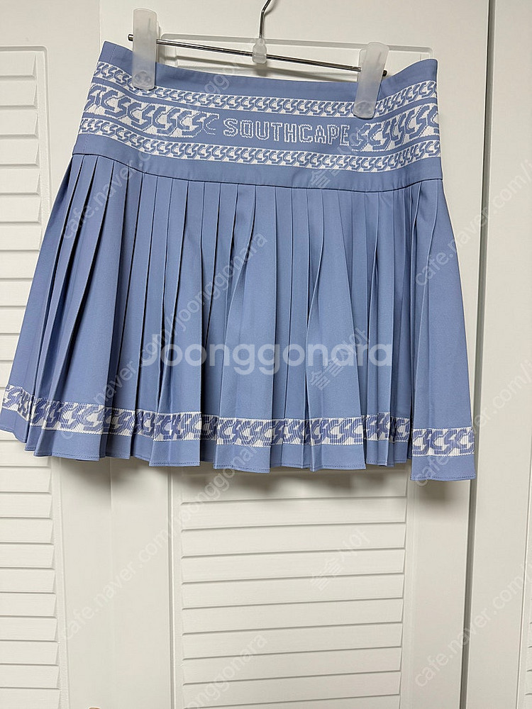 사우스케이프 플리츠 스커트--0