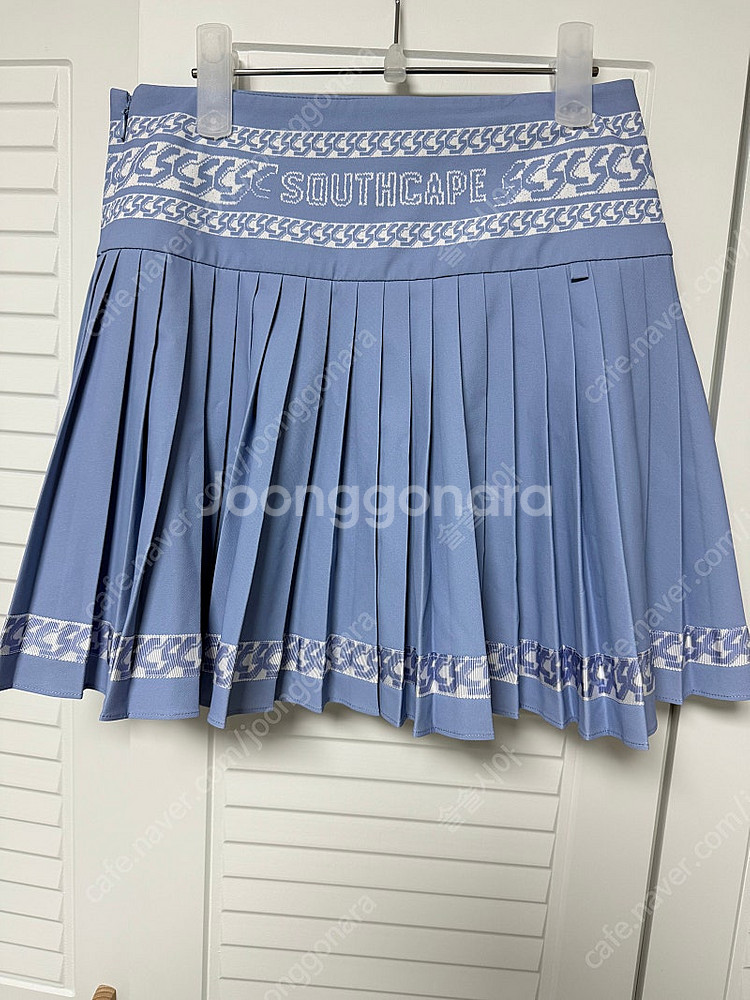 사우스케이프 플리츠 스커트--1