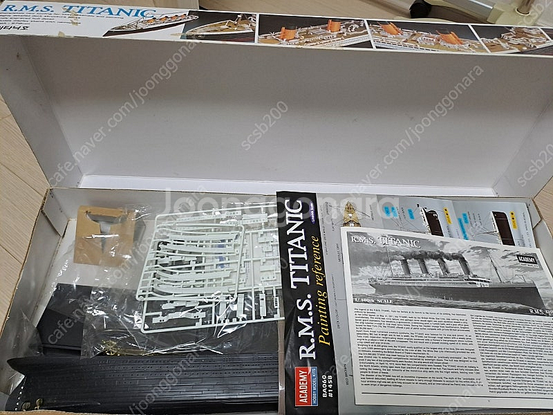 아카데미 타이타닉 1998년 1/400 버전 레어템--8