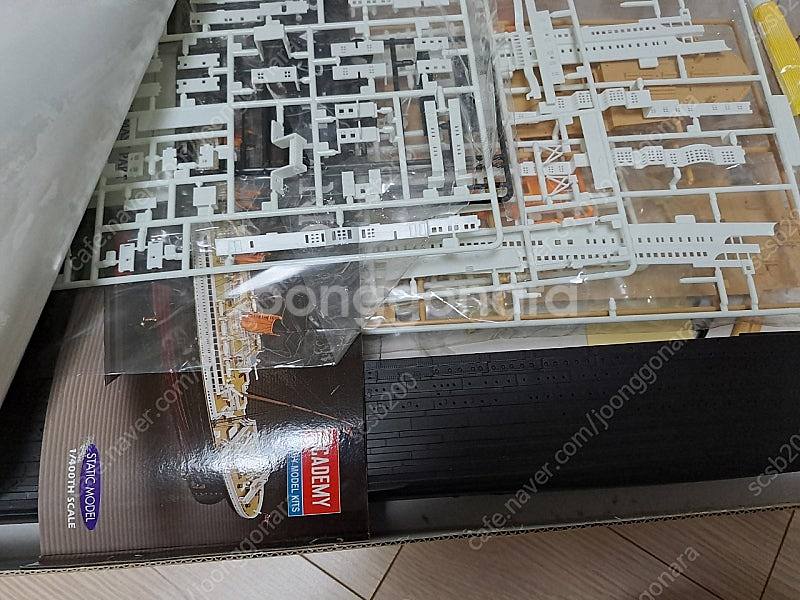 아카데미 타이타닉 1998년 1/400 버전 레어템--9