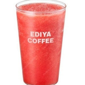 이디야 생과일 수박주스 L 쿠폰 팝니다.