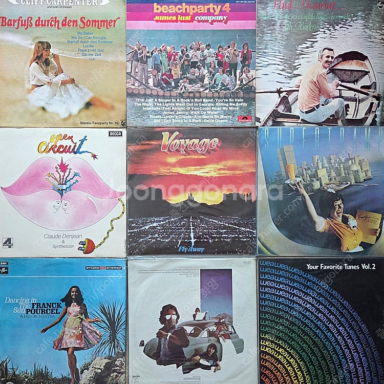 LP 팝 묵음별(9매)로 판매--1