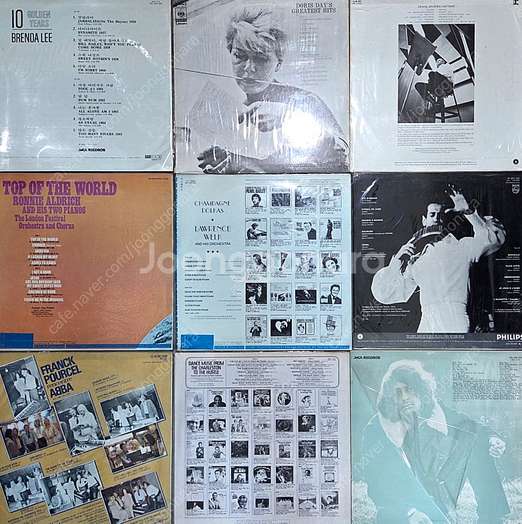 LP 팝 묵음별(9매)로 판매--6