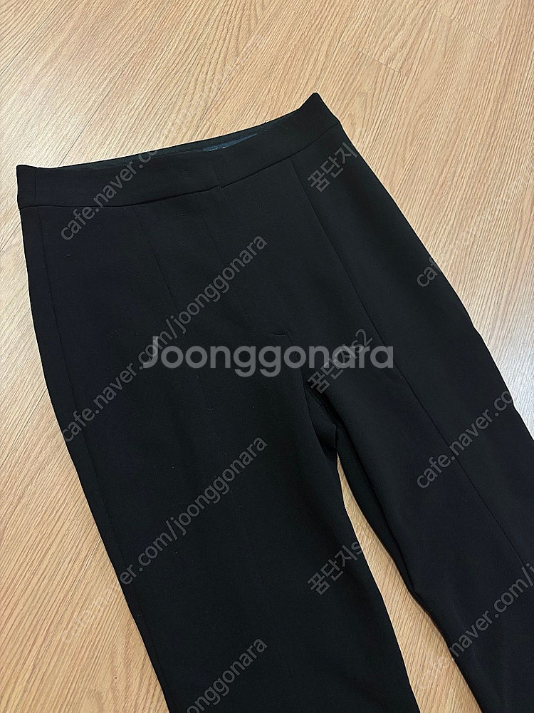 미샤 울 스판 부츠컷 슬랙스 팬츠 면접 정장바지 출근룩...--1