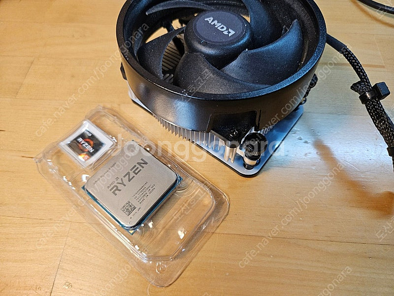라이젠 1600 코어부활 + 기본쿨러--0