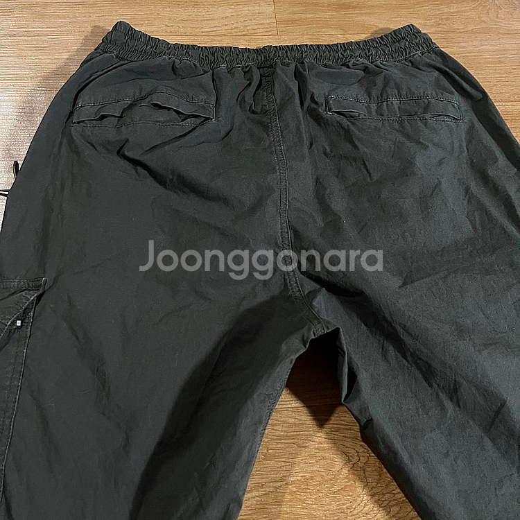 [34-36] 리프리젠트 밀리터리 카고 조거팬츠, 솔리...--3