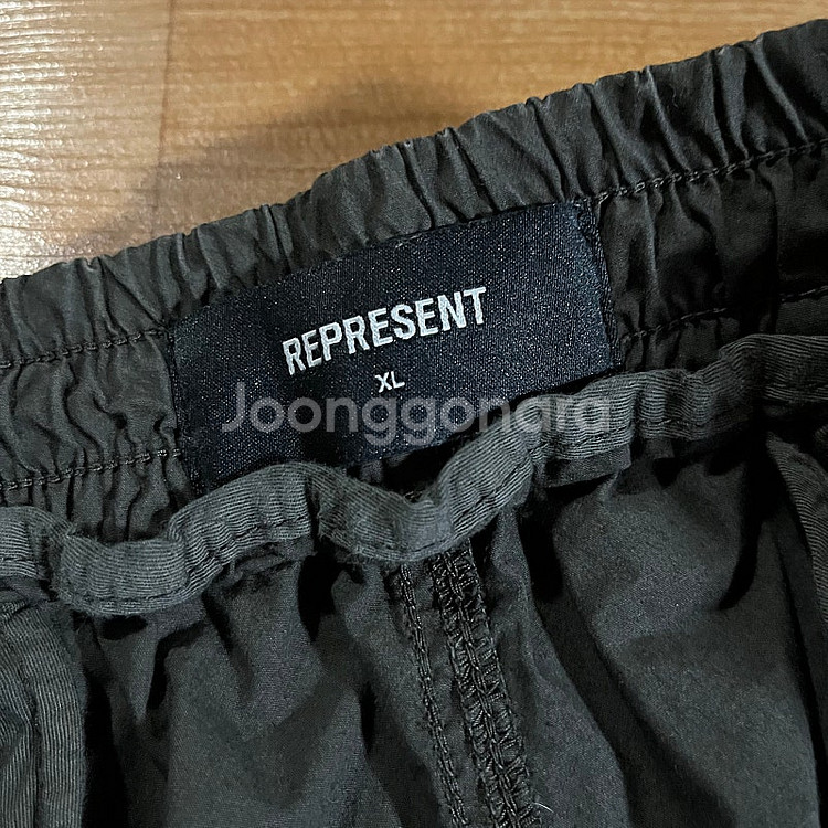 [34-36] 리프리젠트 밀리터리 카고 조거팬츠, 솔리...--7