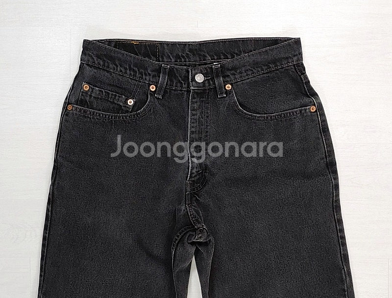 90년대 리바이스 550 블랙진 30인치 W32 L30--1