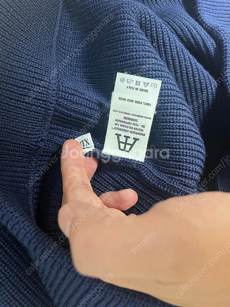안데르센 안데르센 스키퍼 로얄블루 XL--4