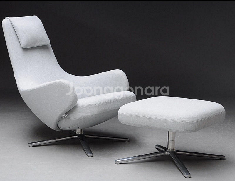 비트라 레포스 라운지 체어 & 오토만 세트 Vitra ...--2