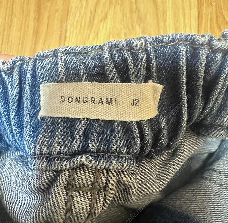 동그라미 청반바지--1