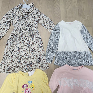 130사이즈 여아옷 세트