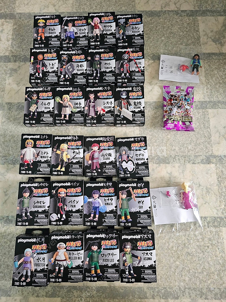 플레이모빌 나루토 와디즈 펀딩 시즌1 시즌2 일괄 24...--0