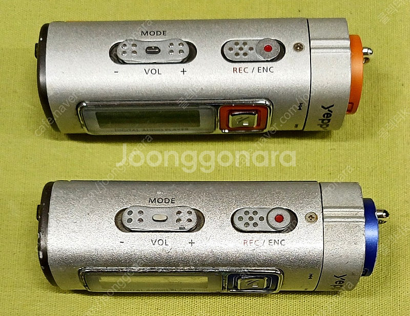 삼성 구형 MP3 YP-55 블루, 오렌지--3