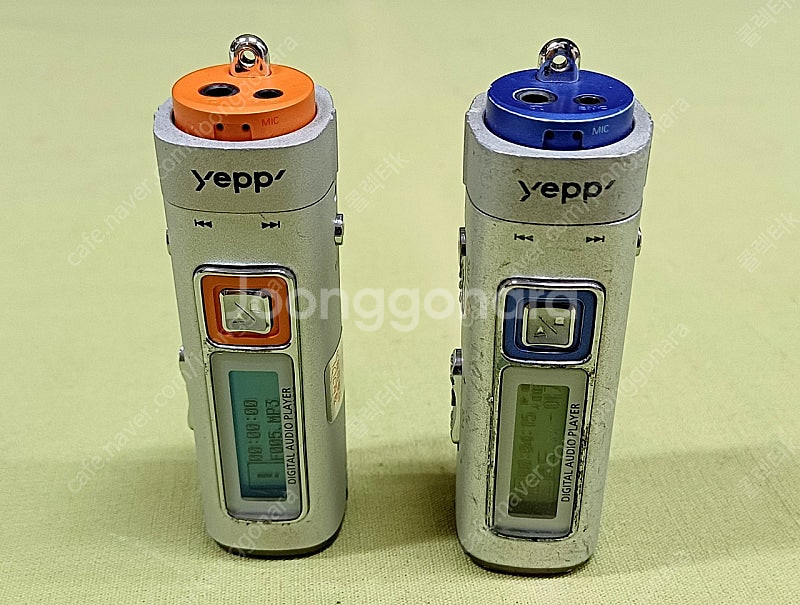 삼성 구형 MP3 YP-55 블루, 오렌지--5