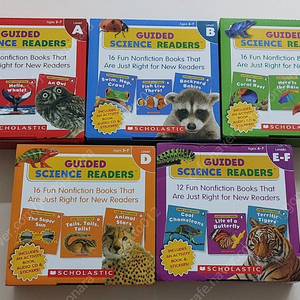 초기리더스/잠수네 추천/스콜라스틱/ Guided science readers
