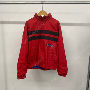 여성용 폴로 스포츠 90s 올드 빈티지 블루종 바람막이 점퍼 자켓 재킷