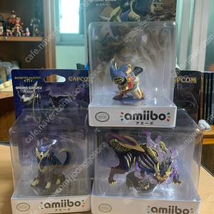 아미보 몬헌 라이즈 피규어 3종 팝니다