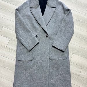 MSGM 회색 코트 38사이즈