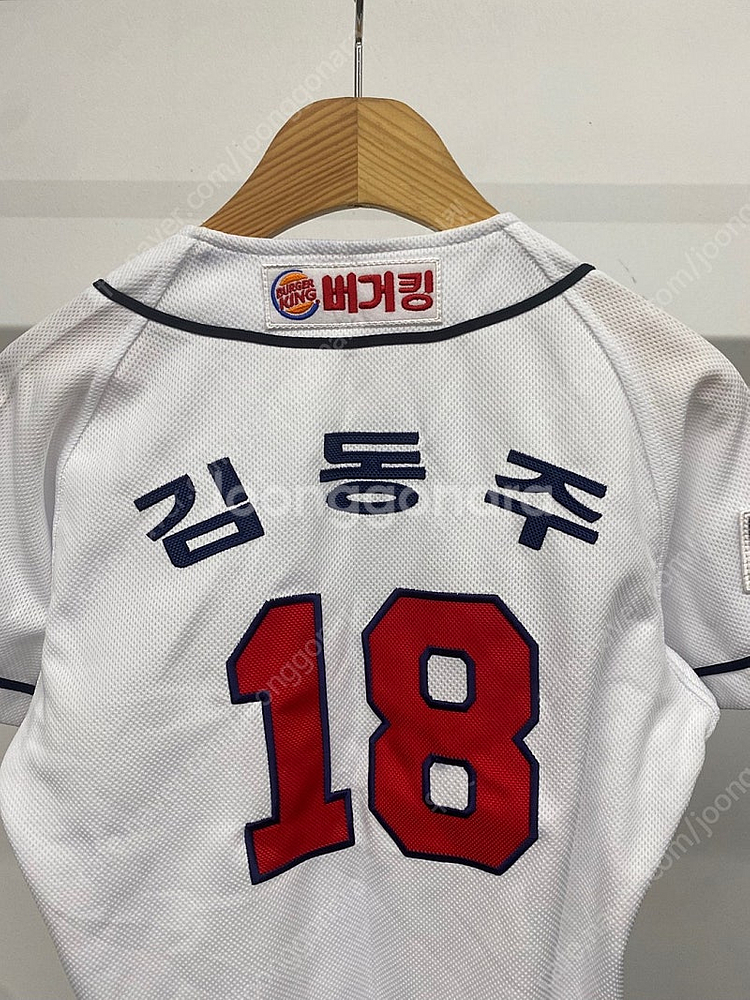 (80) 여성용 두산베어스 18 김동주 홈 야구 유니폼...--3
