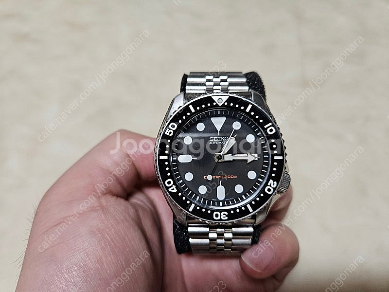 세이코 skx007 (무브먼트 교체 및 오버홀 완료)--0