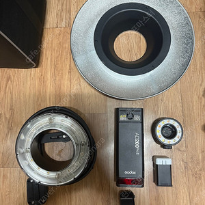 고독스 AD200 Pro ii + R200(링플레쉬) + x3동조기(니콘)